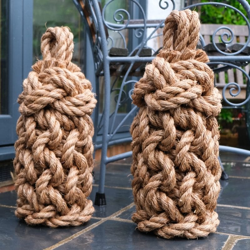 Tall Door Stop Ideal for Bifolds & Patio Doors Beautiful Rope Decor