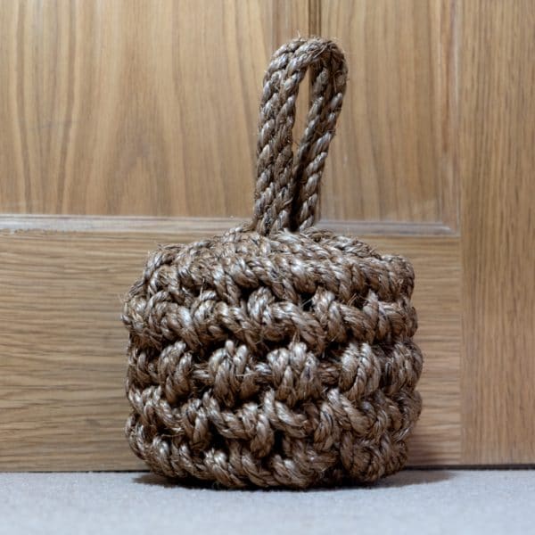 Heavy Buoy Indoor Door Stop Beautiful Rope Decor